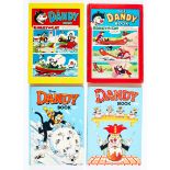 Dandy Books (1958, 1959, 1967, 1969). 1958 no dedication, clean cream pages [vfn], 1959 no