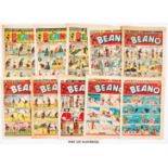 Beano (1956) 703-754. Near complete year (missing 707, 717, 718, 724 & 727). Starring Biffo, Dennis,