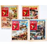 Eagle Vol. 10 (1959) 1-45. Complete year. Dan Dare in Safari in Space by Frank Hampson, Terra Nova