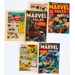 Marvel Tales (1951-55) 101, 110, 130. #101 light tan pages , rusty staples [vg-], 110 light tan/