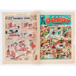 Dandy 56 (1938) Second Xmas issue starring Desperate Dan, Keyhole Kate, Our Gang and Freddy the