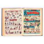 Dandy (Jun-Dec 1950) 445-475. Half year in bound volume with Desperate Dan, Keyhole Kate and