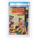 Detective 249 (1957). CGC 7.0. Off white/cream pages. No Reserve