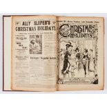 Ally Sloper's Half-Holiday (1908-09) 1257, 1262, 1274, 1283-86, Christmas Holiday 1908, 1288-1316 in