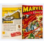 Marvel Mystery Comics 64 (1945). Two centrefolds missing [pr/fr]. No Reserve