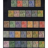 1916-22 MCCA set M, SG.49/59 & 1922-29 MSCA set M, SG.63/83. Cat. £225 (32)