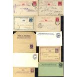 Postal Stationery mainly Victorian range of used (10) & unused (28), appear different incl.