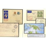 1931-63 first flight covers (20) incl. 1931 May 1st - 2nd experimental airmail to UK addressed to