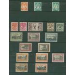 1920-39 M collection housed on black stock leaves, good run through incl. 1920 optd sets (2) +