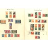 COLLECTION of M & U on leaves from Baden (7), Bavaria (164), Wurttemberg (119) other (38) also a