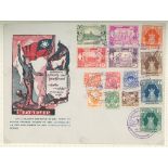 1948-96 M & U + covers collection housed in a spring back album incl. good earlies with FDC's,