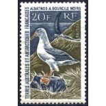 FRENCH SOUTHERN & ANTARCTIC TERRITORIES 1963 20f Albatros UM (gum a little toned), SG.31, Cat. £450.