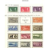 BRITISH COMMONWEALTH collection (few foreign) housed in seven spring back albums, mainly part
