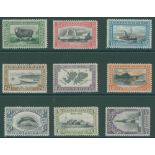 1933 Centenary set to 2/6d, fine M, SG.127/135. Cat. £490. (9)