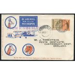 1932 Jan 27th acceptance for Imperial Airways first flight Kimberley - London, Robertson cover