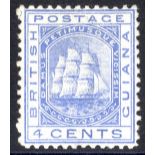 1877 Perf 12½ 4c blue, unused example, SG.135 (Cat. £1200 as M), RPS Cert. 1970.