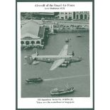 AIRCRAFT OF THE ROYAL AIRFORCE & collection of mainly black & white photographs, many 9x6 or