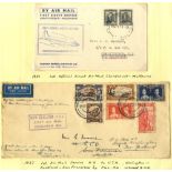 1931-58 collection of flown covers with several first flights, attractive frankings & cachets