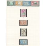 1953-80 UM collection in a multi ring album incl. defin sets for 1960, 1964, 1965 (£1 is mtd),