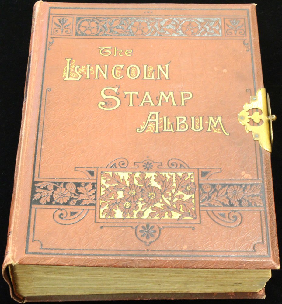 OLD LINCOLN ALBUM containing a collection of M & U incl. Austria, France, German Town locals, GB - Image 5 of 5