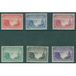 1905 Victoria Falls set o.g, SG.94/9, Cat. £350. (6)