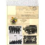 WWII FELDPOST COVERS & CARDS correspondence transcribed in German with some supporting photographs