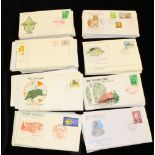 c1950's-70's collection of approx 240+ clean illustrated FDC's, duplication looks no more than two