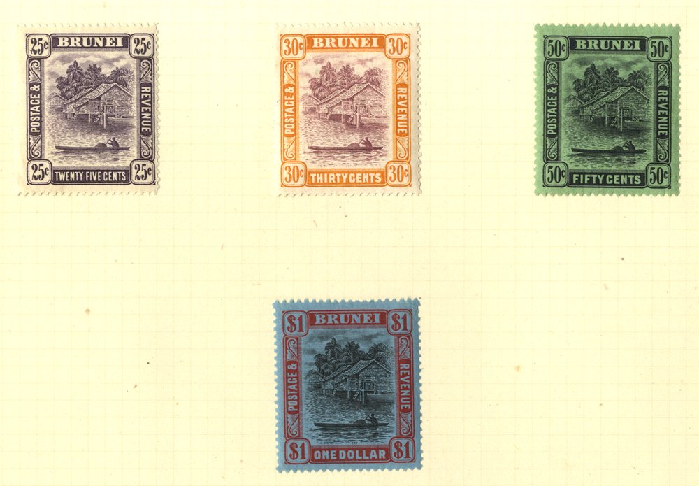 1907-68 M & U collection on leaves incl. 1907 1c, 4c U, 1908-22 vals to 50c & $1 U, 1924-37 vals - Image 2 of 2