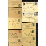 1880's-1960's postal stationery collection of 86 unused, 'Specimen' & used postcards, registered