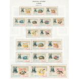 1964-80's M or U collection on leaves of 784 stamps & 115 M/Sheets incl. 1964 set of 18 M, 1964
