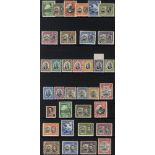 1934 Defin set M, SG.135/144, 1938-50 Defin set M, SG.152/163, 1951 Defin set M, SG.172/184. (35)