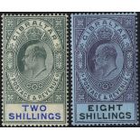 1903 CCA 2s & 8s M, SG.52 & 54. (2) Cat. £370