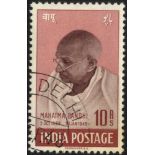 1948 10r Gandhi, superb U, SG.308. (1)