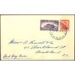 1939 August 16th KGVI 1d defin & 6d Motor Express Stamp CP.U2a, SG.E6. Clean & scarce. (CP $750)