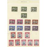 1934-67 fine M collection on leaves incl. 1934 Defin set with some perf variations, 1935 Jubilee