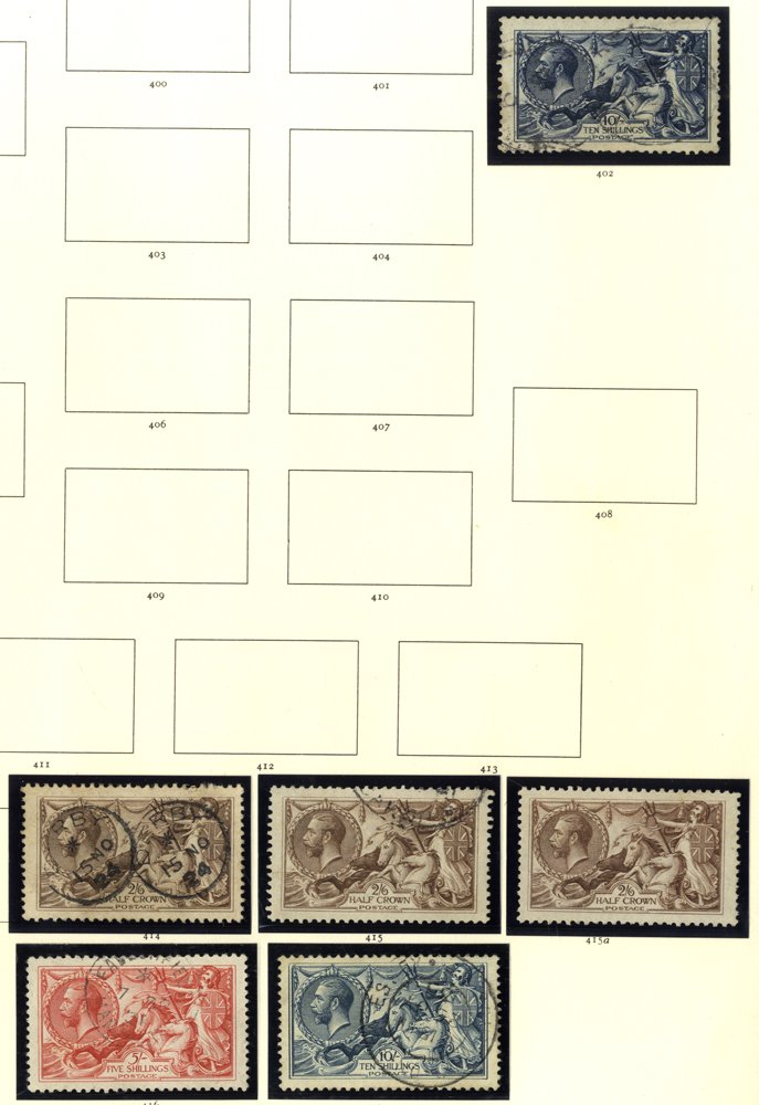 1840-1970 COLLECTION OF M & U housed in a Windsor album incl. 1840 1d (2), 1841 2d (2) four margins,