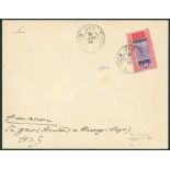 SUDAN 1926 Jan 21st De La Vaulx return flight cover Sudan - Morocco Jan - March 1926 Gao - Niamey