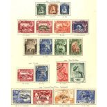 BRITISH COMMONWEALTH KGVI VFU collection of 4349 stamps within the Crown printed album, ranges of