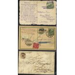1857 entire to Przimislau franked 6kr with 4 good even margins, tied Zerhowitz c.d.s, on reverse