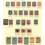 EUROPE - M & U collection on old printed leaves from Italy 1860-1960's (685), noted 1879-82