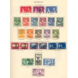 BRITISH COMMONWEALTH KGVI good to FU collection of 2756 stamps within the Crown printed album,