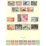 BRITISH COMMONWEALTH KGVI Mint collection of 2019 stamps within the Crown printed album, mainly