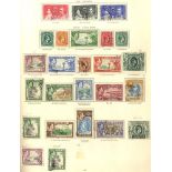 BRITISH COMMONWEALTH KGVI good to FU collection of 3420 stamps within the Crown printed album,