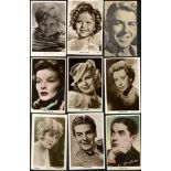 CINEMA STARS album of 100 cards incl Ginger Rodgers, Ronald Regan, Katharine Hepburn, Charles