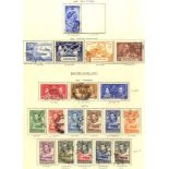 BRITISH COMMONWEALTH KGVI good to FU collection of 3407 stamps within the Crown printed album,