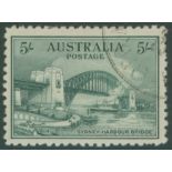 1932 5s Sydney Harbour Bridge, VFU, SG.143. (1) Cat. £225