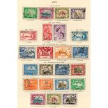 BRITISH COMMONWEALTH KGVI good to FU collection of 4149 stamps within the Crown printed album,