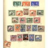 BRITISH COMMONWEALTH KGVI good to FU collection of 2612 stamps within the Crown printed album,