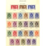 BRITISH COMMONWEALTH KGVI a substantial mint collection housed in four 'New Age' printed albums,