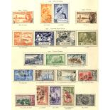 BRITISH COMMONWEALTH KGVI good to FU collection of 3409 stamps within the Crown printed album,